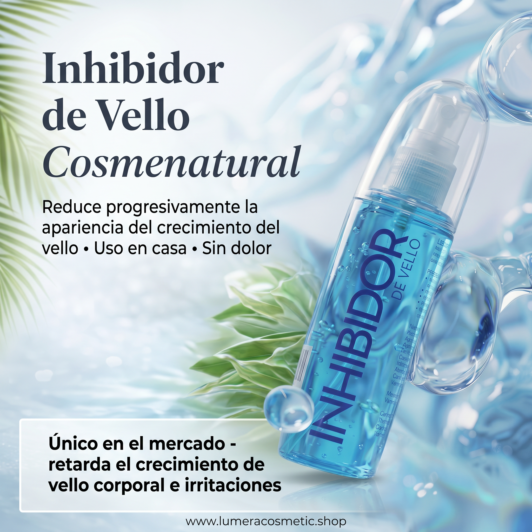 Inhibidor de Vello™ - Tratamiento Post - Depilación Todo en Uno
